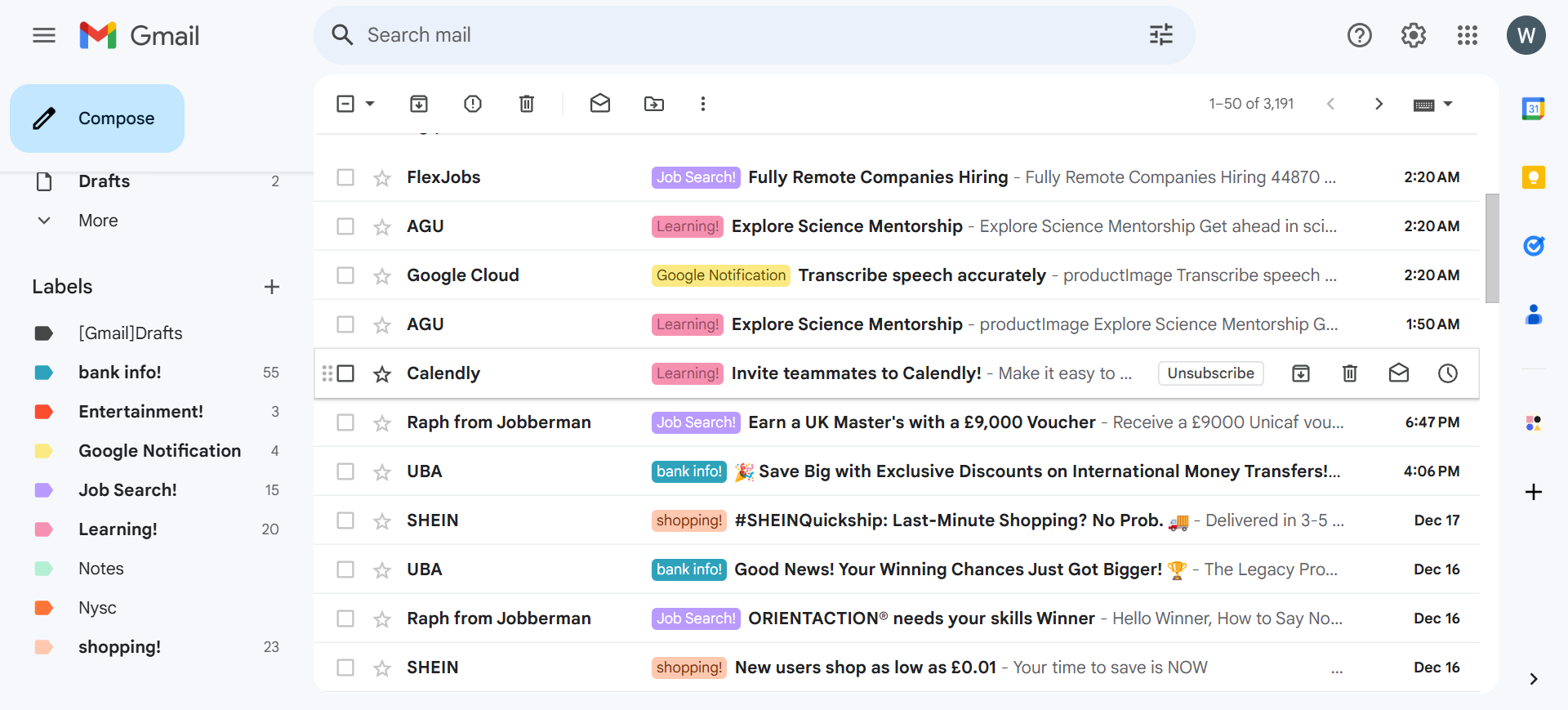 Gmail Management